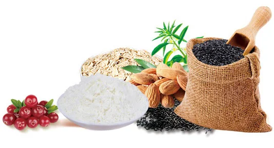 

Pure Natural 100g Plant Cranberry Oatmeal Meal Powder/Craberry Oafmeal Cereal Face Film Materials