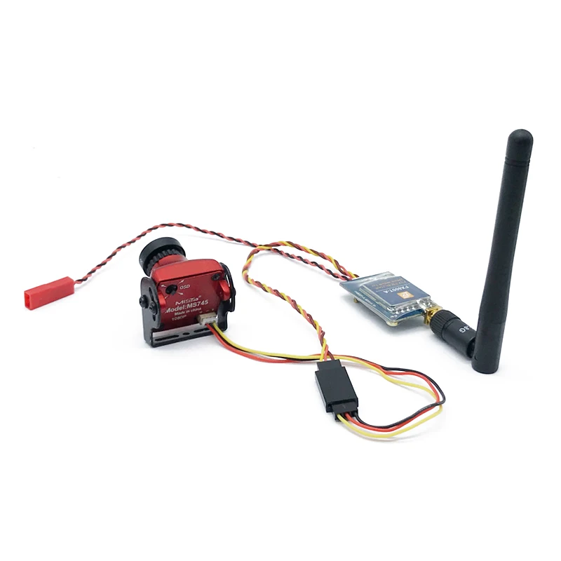 FPV комбинированная система 5 8G 40CH 600mW AV передатчик + HS1177 800TVL камера с микрофоном