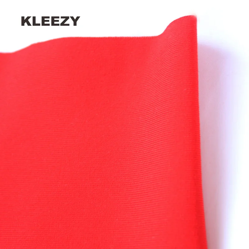KLEEZY, элегантное, на одно плечо, без рукавов, сексуальное, с оборками, для вечеринки, одноцветное, облегающее, Бандажное, платье карандаш, HL2596