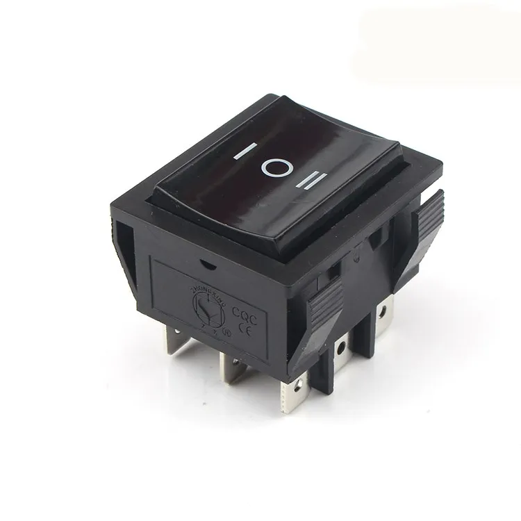 1 шт. KCD7 303 перфорированный 28x31 мм 9 pin ВКЛ ВЫКЛ на лодка кулисный переключатель