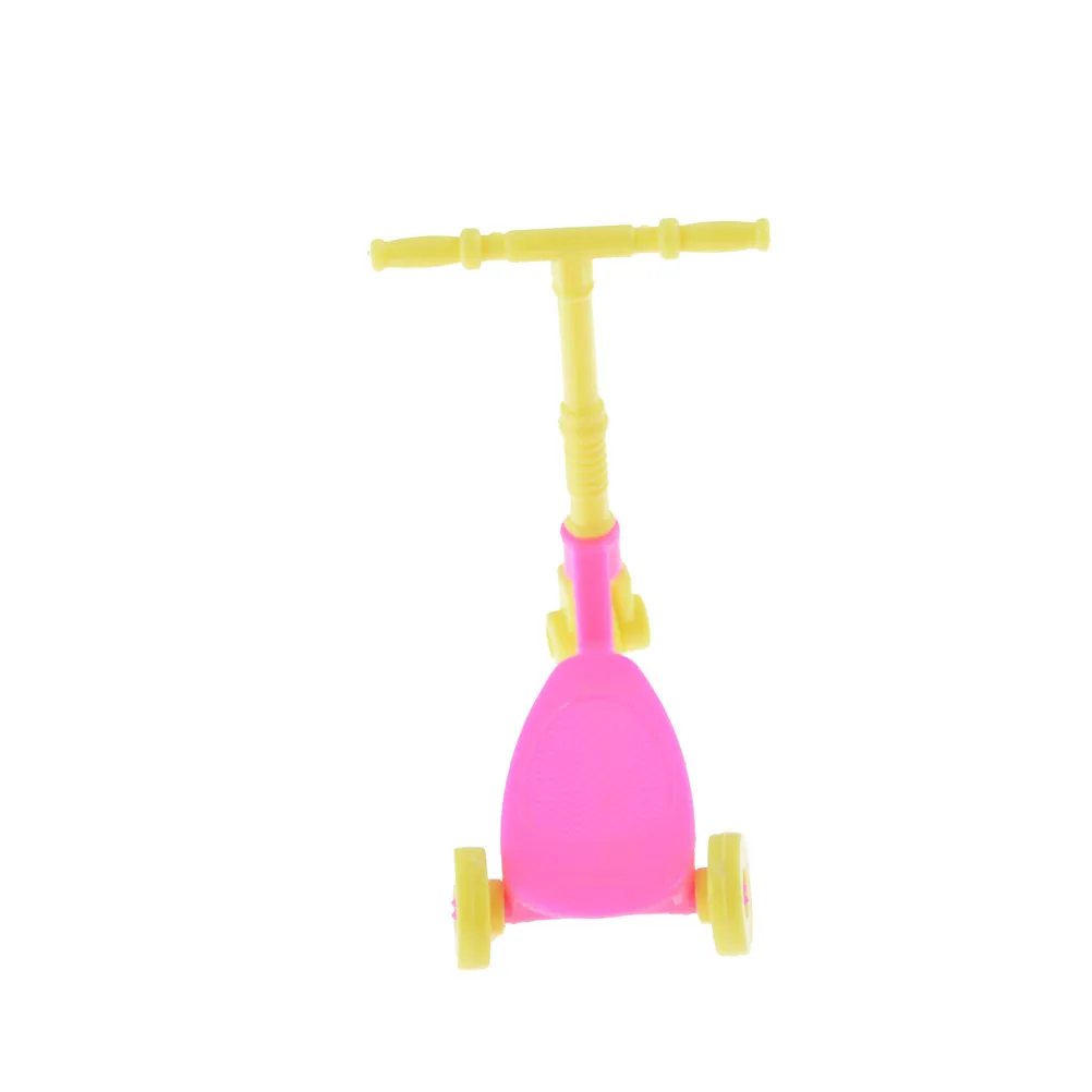 

Mini Kids Baby scooter Toy for Acc Girls Birthday Gifts Doll Accessories Fits for 10cm Dolls