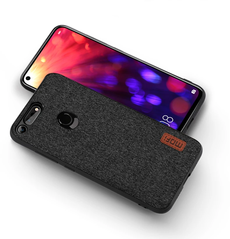 Для huawei honor view 20 чехол v20 задняя крышка силиконовый край бизнес противоударный чехол coque MOFi honor view 20 чехол