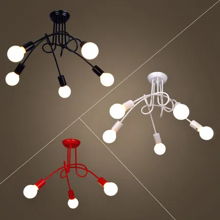 Современная потолочная светодиодная люстра креативные светильники для гостиной