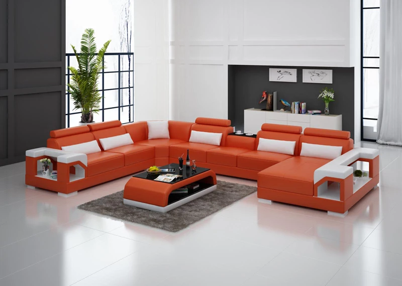 Кожаный диван для гостиной G8010 новая модель|living room leather sofa|leather sofaleather sofa |