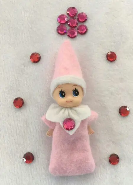 pink girl 8 стилей, новинка, 50 шт., Рождественская кукла, 8 стилей, плюшевая игрушка, кукла, розовый, красный, фиолетовый, украшение, подарок на Рождество, год - Цвет: pink girl