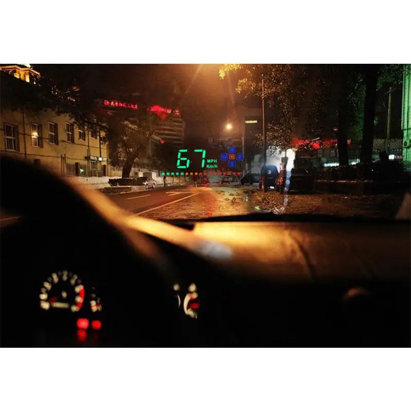 BEESCLOVER gps HUD Цифровой Универсальный HD проекционный дисплей Автомобиль Грузовик