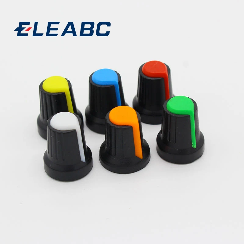 12 шт. крышка переключателя ручки потенциометра (кнопка в виде персикового сердца)