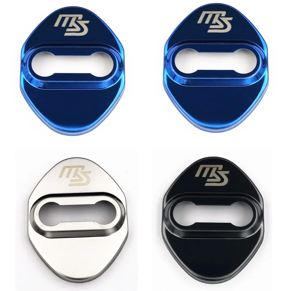 Замок двери обложка чехол для Mazda 3 6 CX 5 CX3 323 Тюнинг автомобилей|door lock cover|for mazda 3car