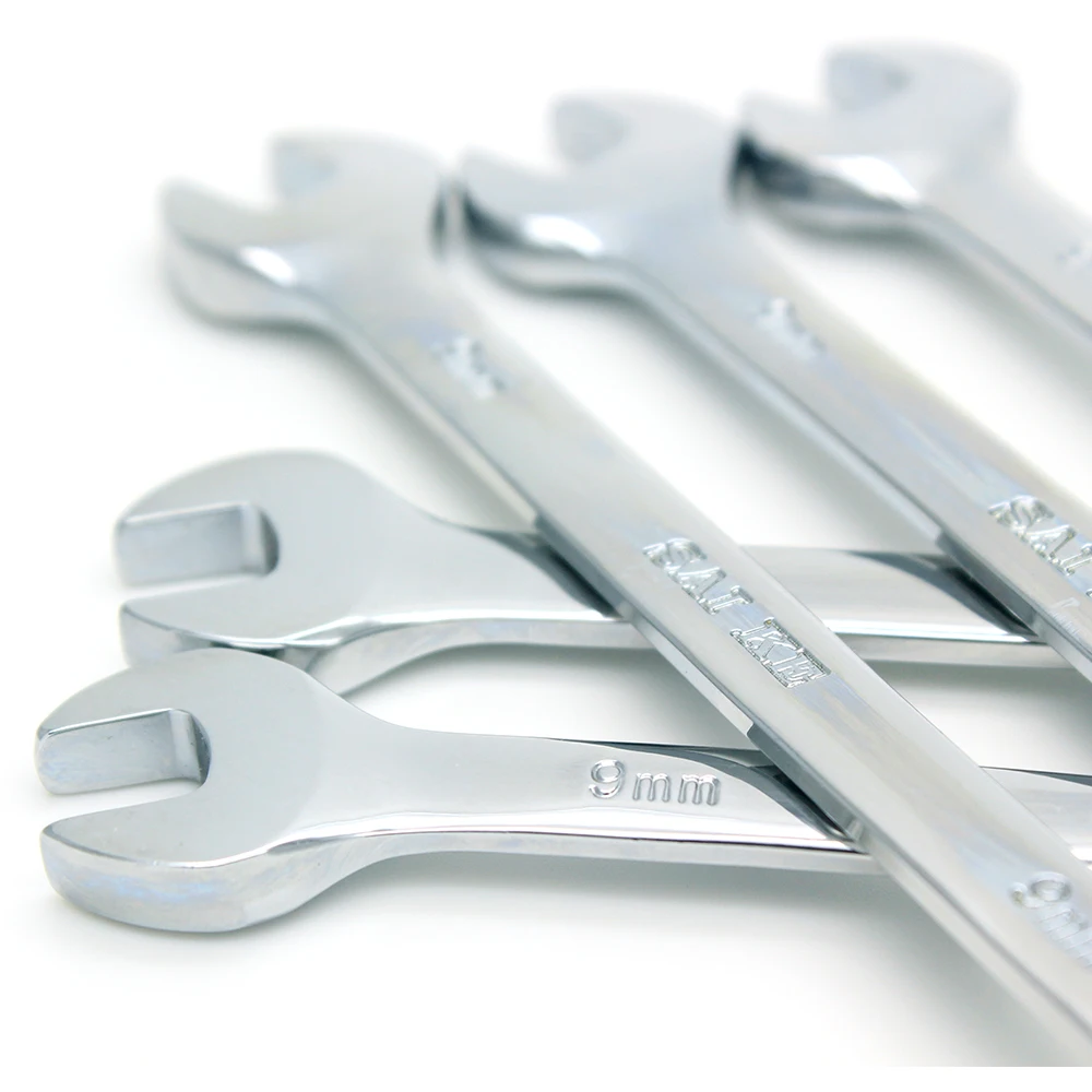 Набор гаечных ключей комплект комбинированных инструментов с храповым