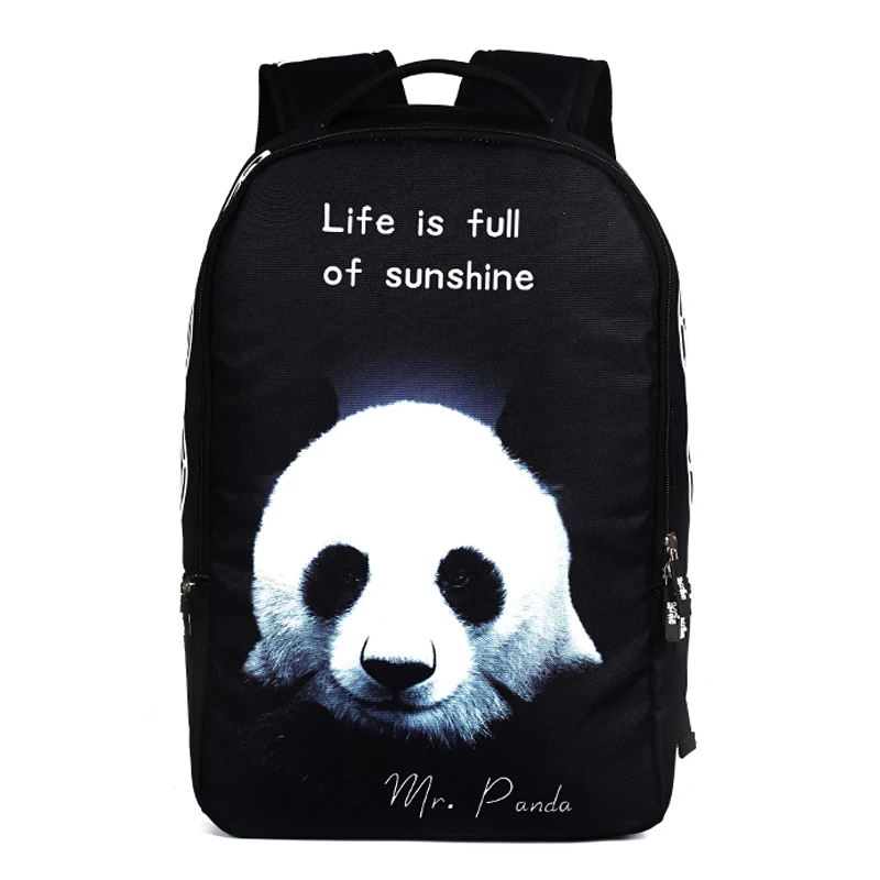 Женские винтажные сумки с кошкой для мужчин и подростков школьный ранец женщин