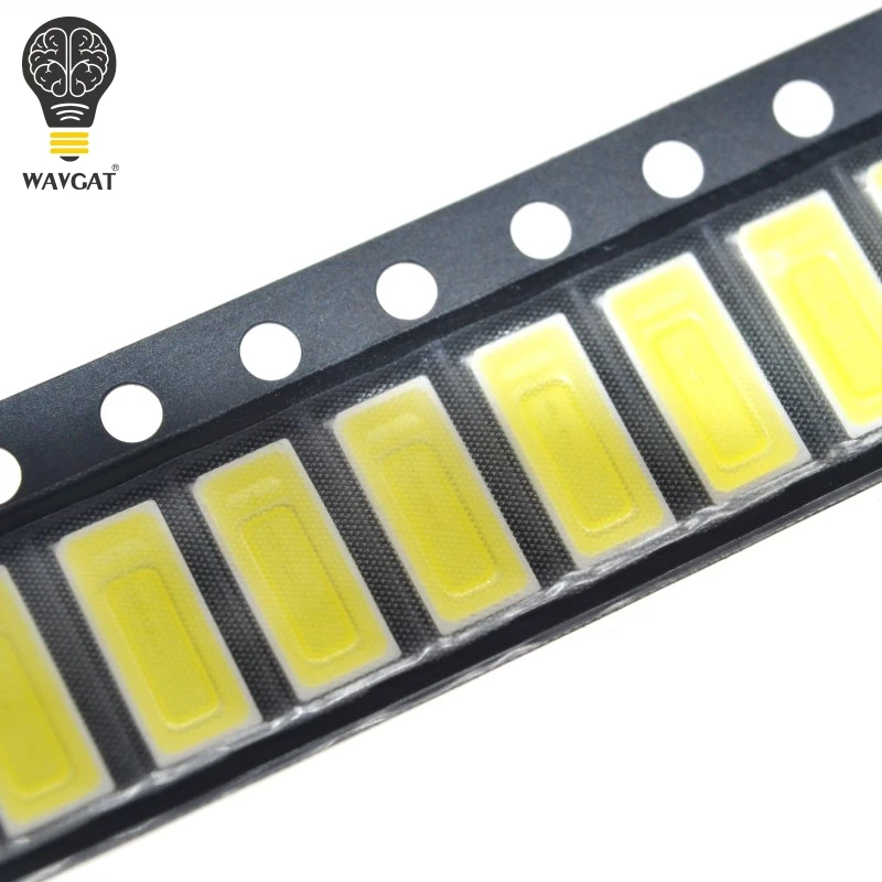 100 шт. светодиодная подсветка для LG Innotek 1 Вт 7030 6 в smd 7 0 3 лм|white led|smd ledled white |