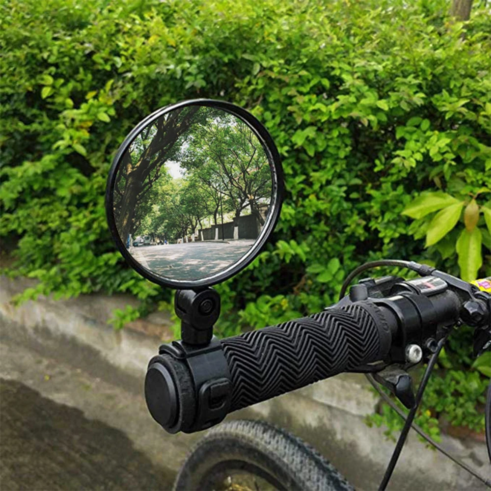 Велосипедные зеркала заднего вида для руля Велоспорт MTB велосипед Силиконовая