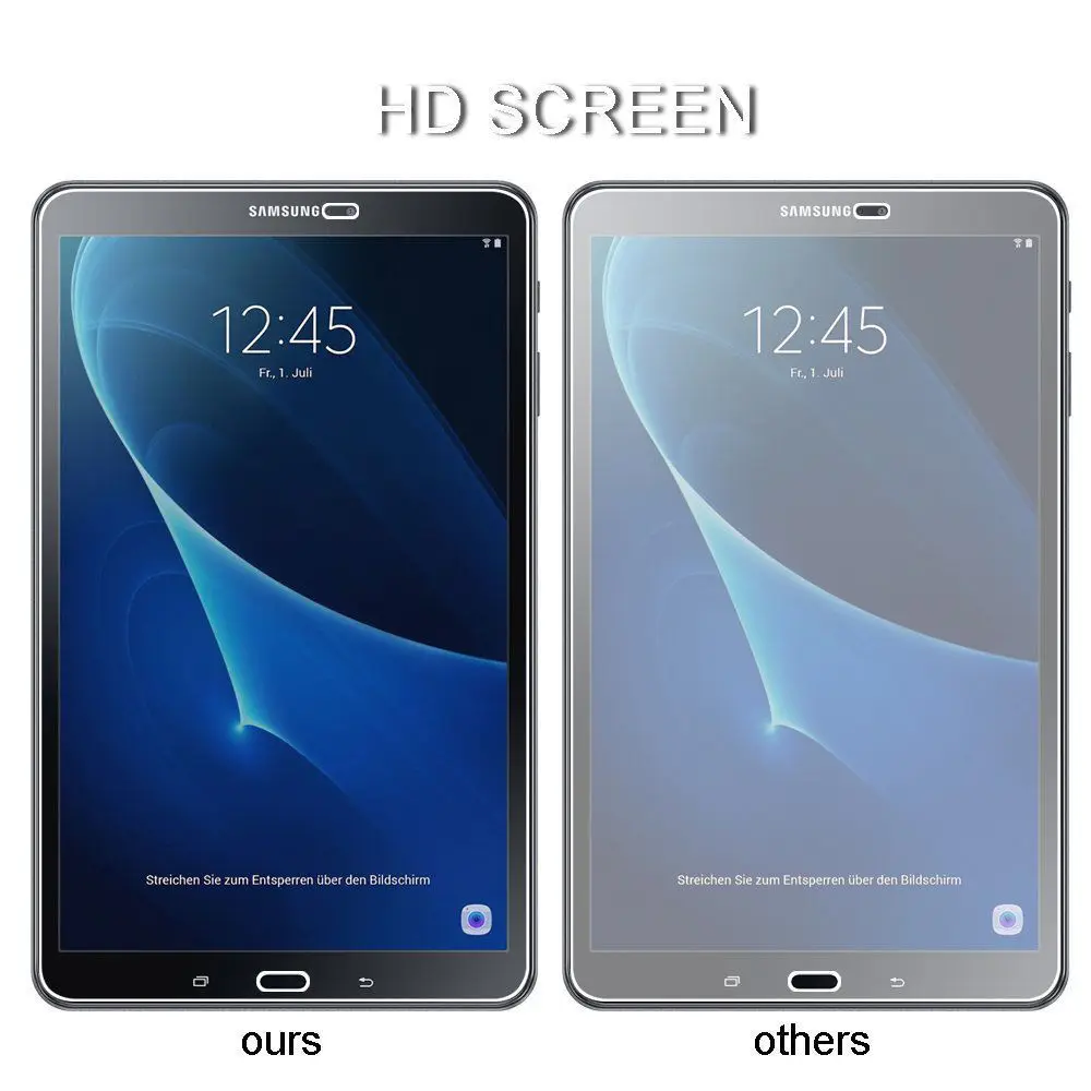 5 шт в упаковке закаленное Стекло Экран протектор для Samsung Galaxy Tab A6 10 1 2016 T580 SM T585