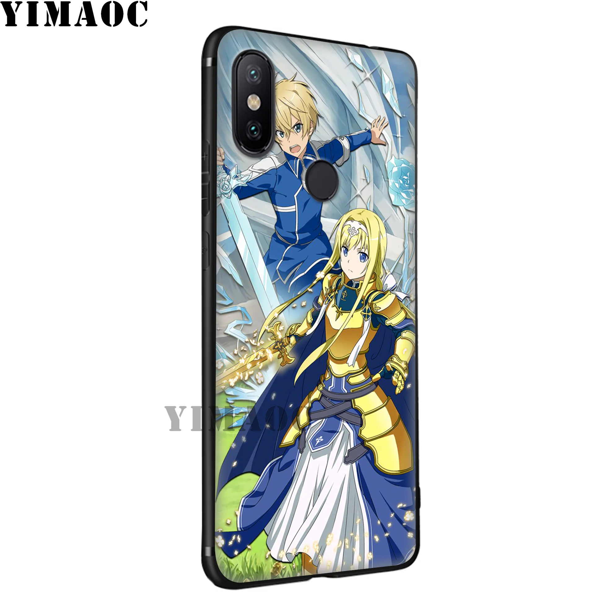 YIMAOC Sword Art онлайн Алисия Мягкий силиконовый чехол для Xiaomi Redmi 7A Note 7 6 6A 5 4 4X 4A 5A S2 Plus K20