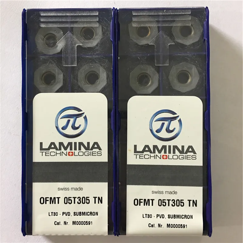 OFMT05T305TN LT30 100% оригинальная карбидная вставка LAMINA с лучшим качеством 10 шт./лот