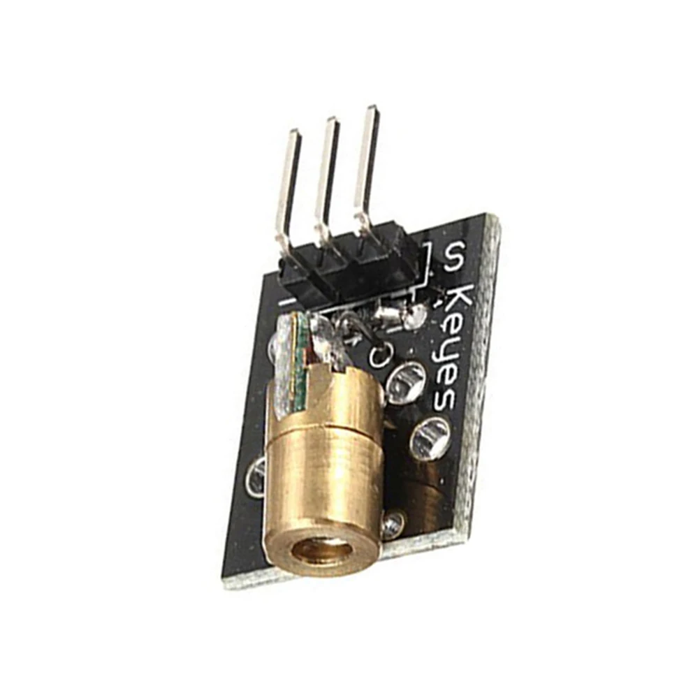 KY 008 модуль лазерного передатчика 650nm 5 V диод для Arduino AVR PIC|Датчик сигнала