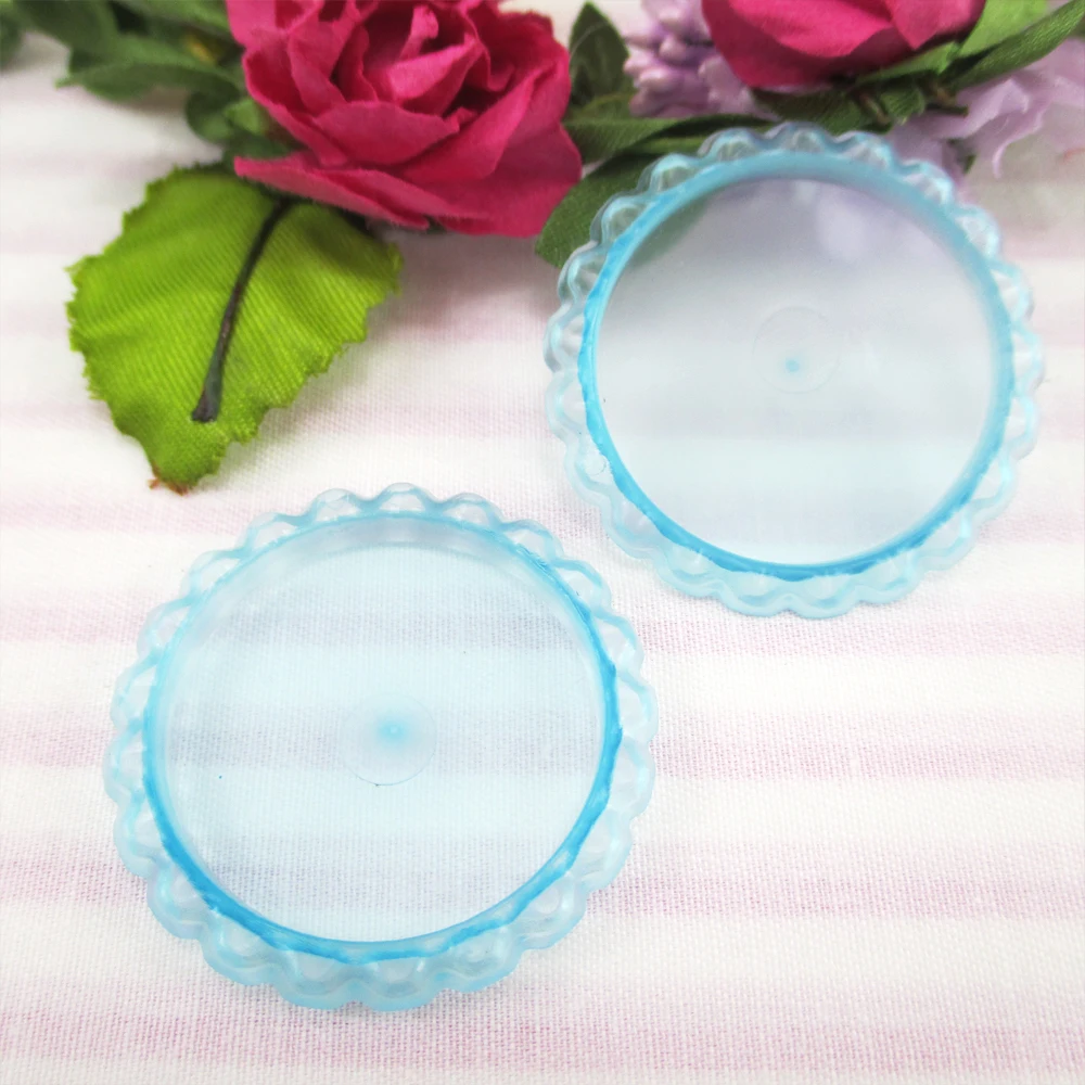 Давид аксессуары 25 мм пластиковые карамельные цвета плоские Bottlecaps для Diy Hairbow Подвеска для изготовления ювелирных изделий Аксессуары для ожерелья, 50Y52345 - Цвет: lightblue