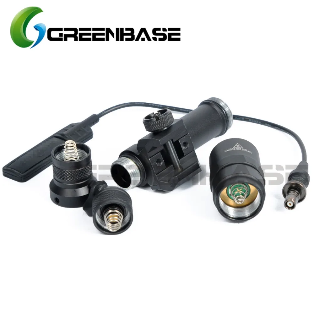 Greenbase SF M600B Тактические пистолет M600 вспышка светильник мини Скаут светодиодный