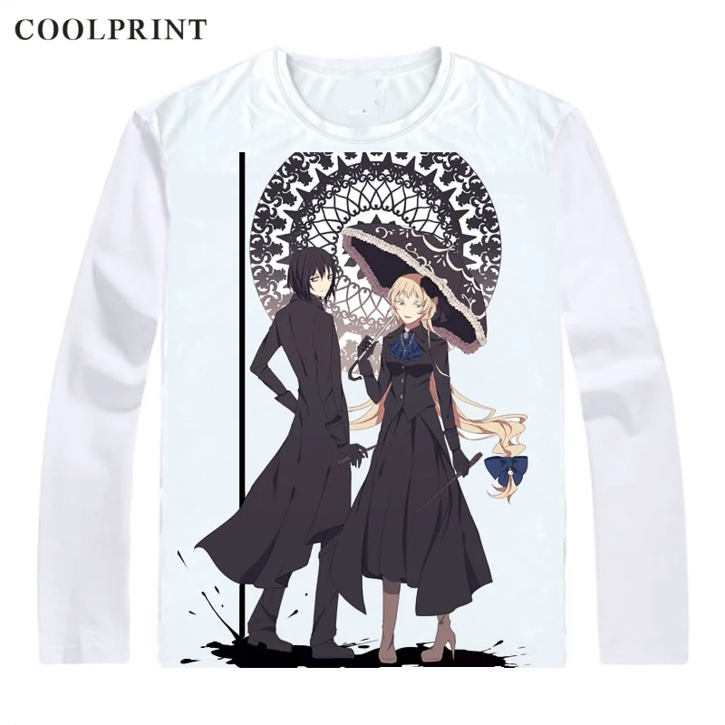 Футболка мужская Coolprint Akutagawa Ryuunosuke повседневная винтажная рубашка с длинным