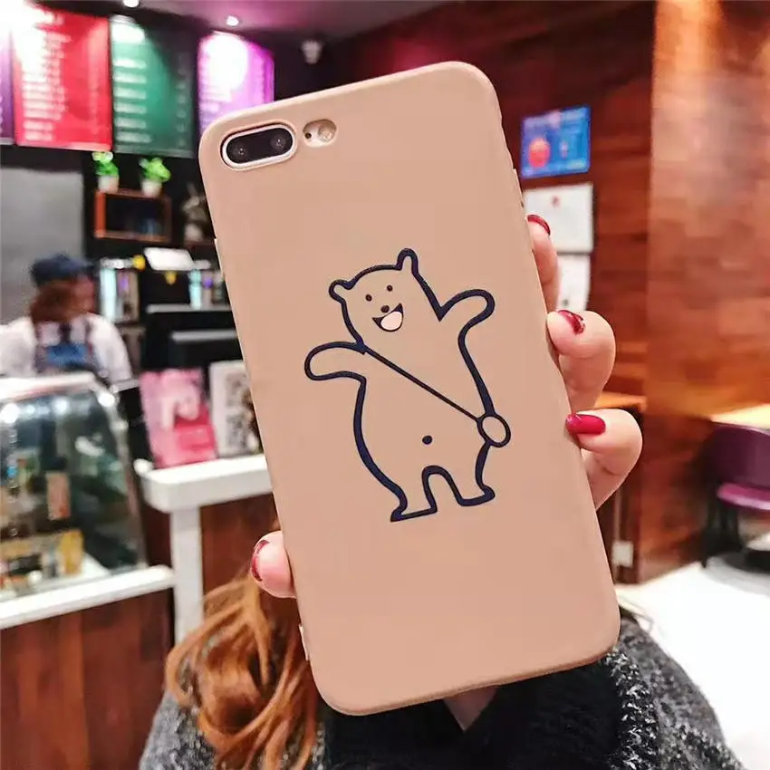 Чехлы для телефонов iPhone XR XS MAX 8 7 6s Plus чехлы на заднюю панель с милой улыбкой