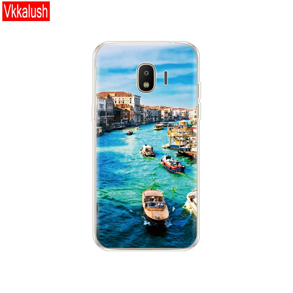 Чехол для samsung J4 Plus, мягкий ТПУ чехол для samsung J4 Plus Prime Sm J415, силиконовый чехол для samsung Galaxy J4 EU J400F J400 - Цвет: 80033