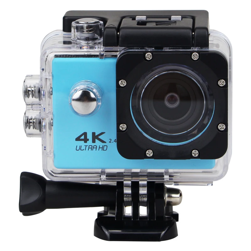 Экшн камера Ultra HD 4k 30 м Водонепроницаемый 2 0 'Экран 1080 P Спортивная Открытый Kamera Wi