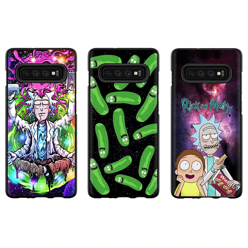 Рик и Морти Мягкий силиконовый чехол для телефона для Samsung Galaxy S6 S7 край S8 S9 S10 плюс S10e M10 M20 M30 Note 8, 9
