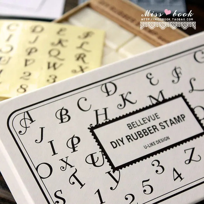 DIY Пластиковые алфавитные цифры штампы креативное Искусство подпись резиновые
