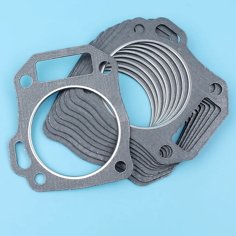 

10Pcs/lot Cylinder Head Gasket For Honda GX160 GX200 5.5HP 6.5HP Clone 168F 170F Gas Engine Generator Water Pump Replace Parts
