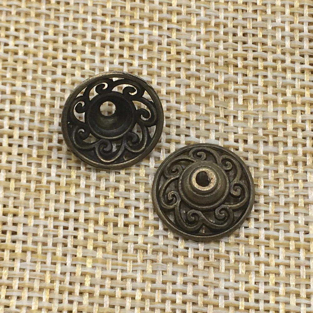 50 шт. Колпачки для шариков античная бронза сделай сам изготовления украшений