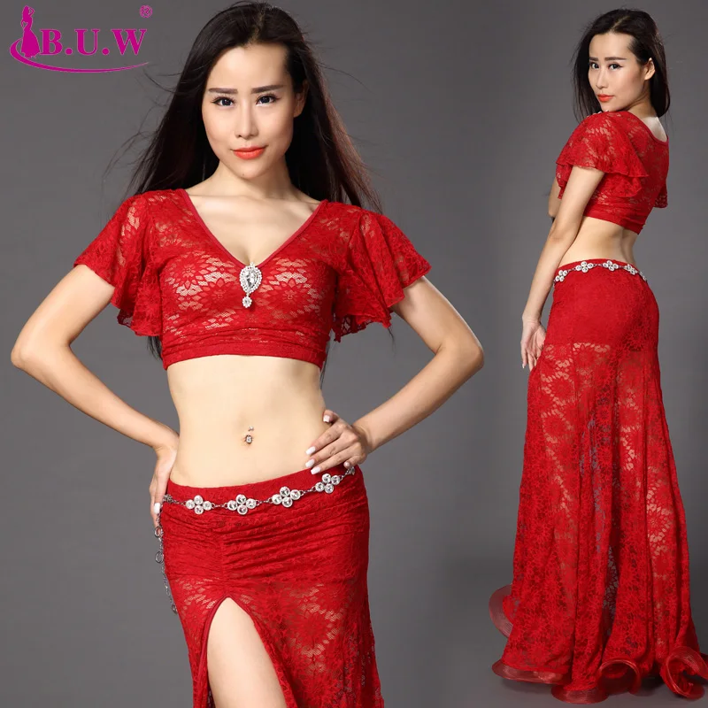 Bellydance настоящий костюм для танцев распродажа женский хлопковый Новый 2017