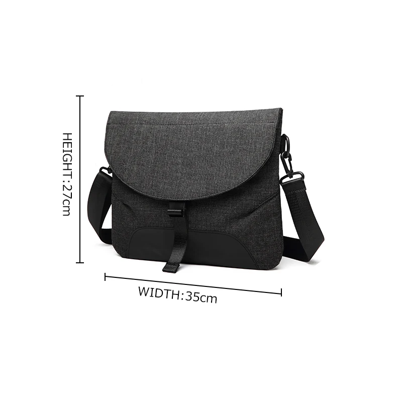 Мужская холщовая Съемная сумка-мессенджер Высококачественная