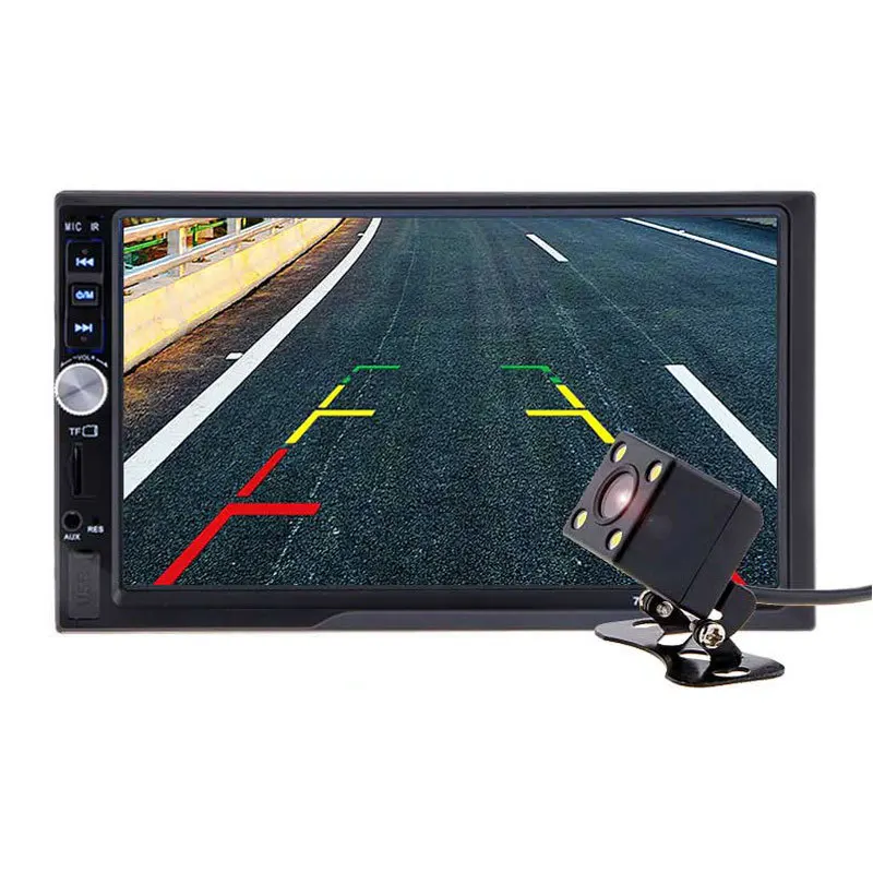 Автомобильный аудио плеер HD 7 дюймов OLED цветной экран автомобиля MP4 вставная