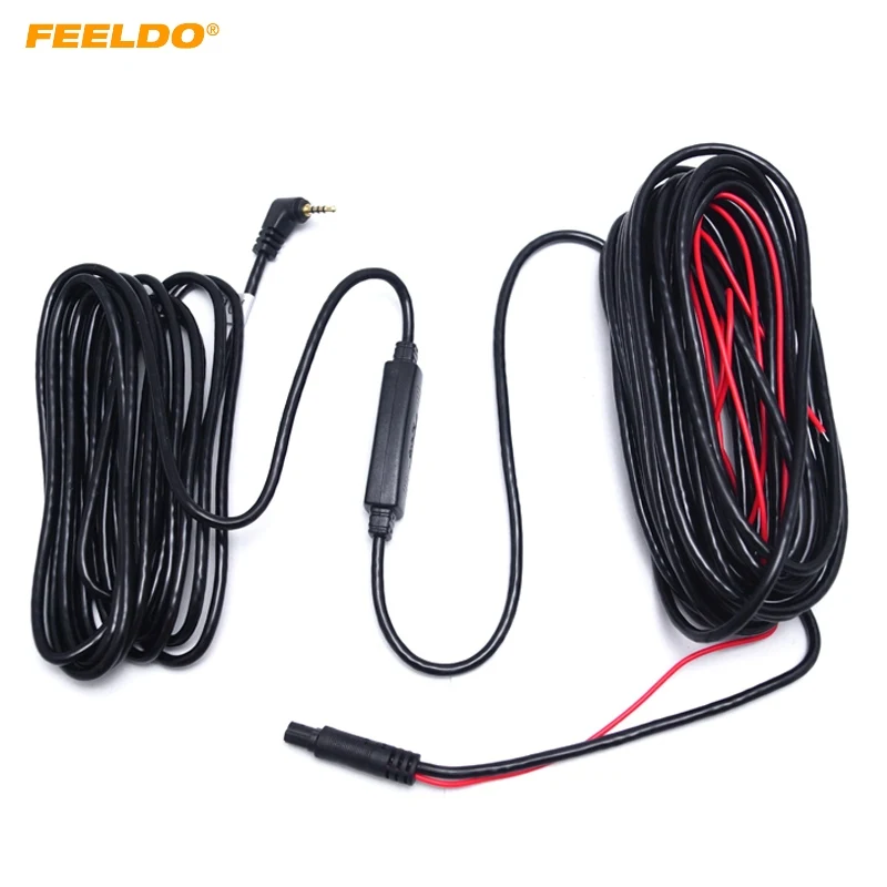 FEELDO 10 м 2 5 мм TRRS разъем для контактного удлинителя видео кабеля грузовика/фургона