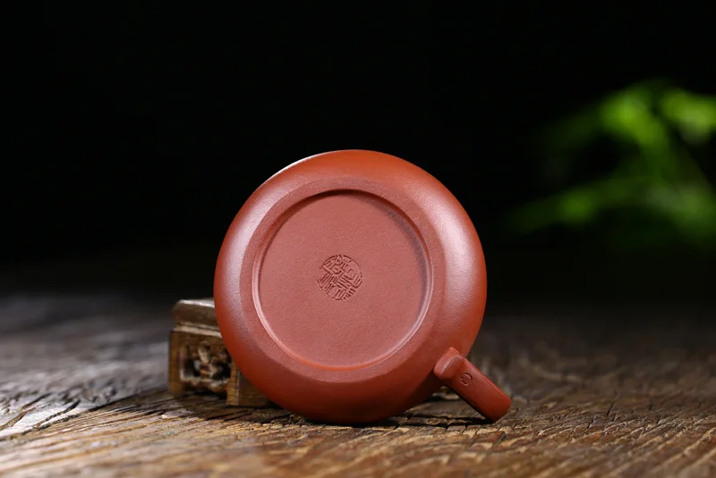 220cc Original Mine Clear Water Mud Teapot Pure Hand-made Yixing Famous Fan Yujun Boutique Auspicious Wishful Zisha Teapot