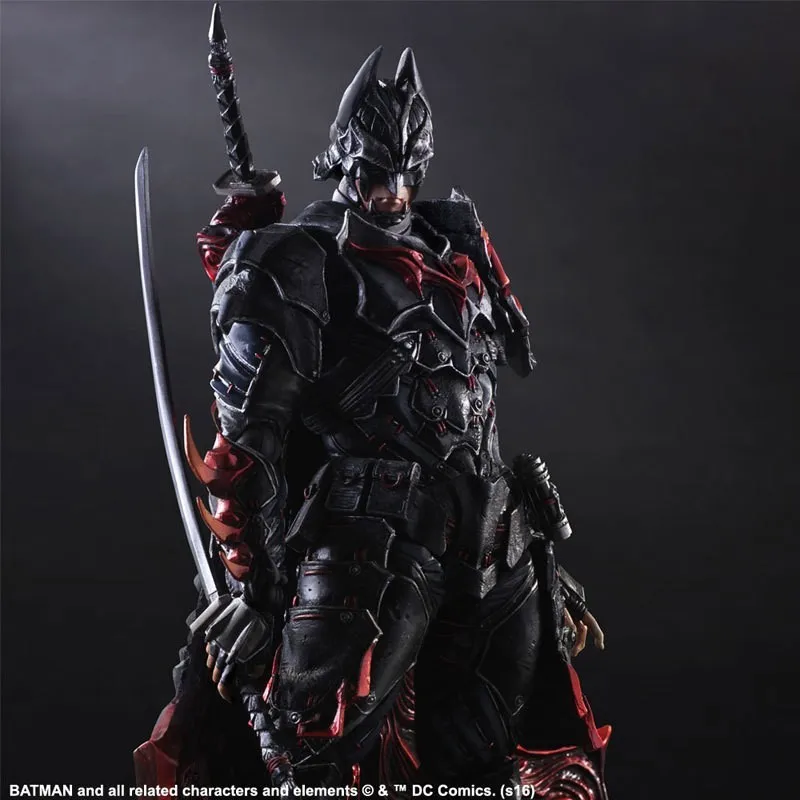 play arts BushidoBatman v Superman Dawn of Justice Action Figure DC Super Heroes PVC 27CM Collection Model Kids Toy | Игрушки и хобби