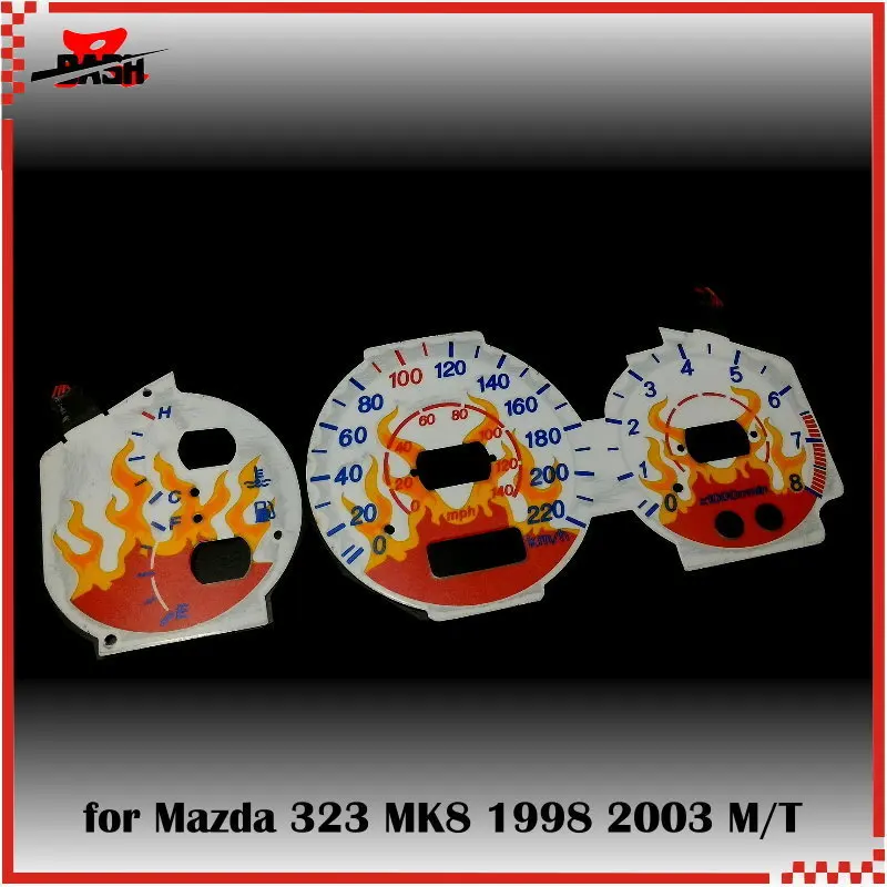 DASH EL Glow Gauge для Mazda Premacy 323 MK8 Lynx Laser Tierra 1998 2003 ручная передача дизайн с активацией