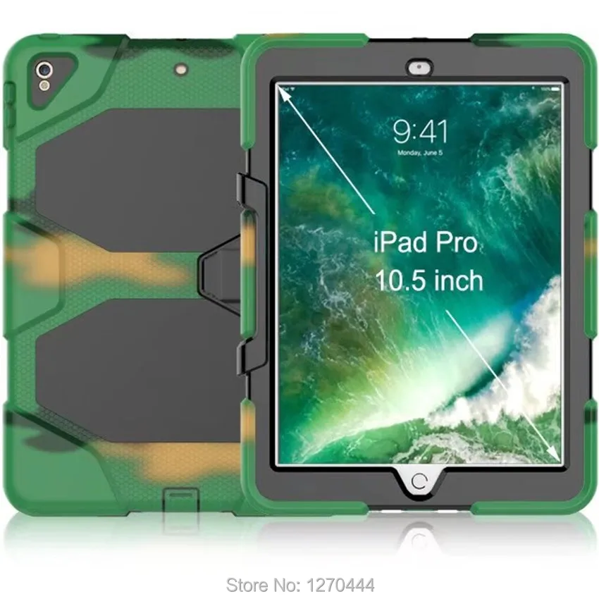 Для iPad Pro 10 5 2017/iPad Air 3 2019 противоударный жесткий чехол военный сверхпрочный