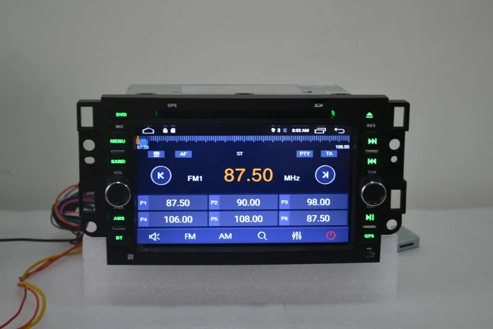 7 &quotAndroid 8 1 для chevrolet epica 2din автомобильный dvd gps навигация wifi радио bluetooth руль