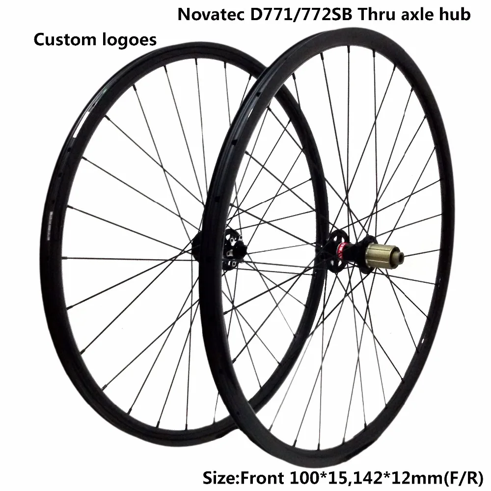 29 дюймовый легкий углеродный горный XC MTB колеса 1290 г 27er стикер 26 комплект колес