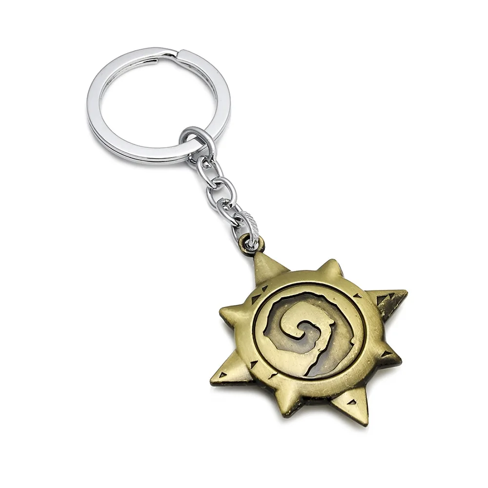 3D игра Hearthstone логотип брелок герои Высокое качество сплав мультфильм аниме