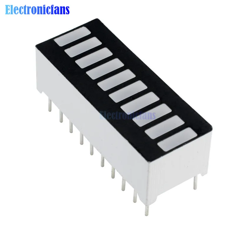 10 сегментный полноцветный светодиодный гистограммный световой модуль шт./лот