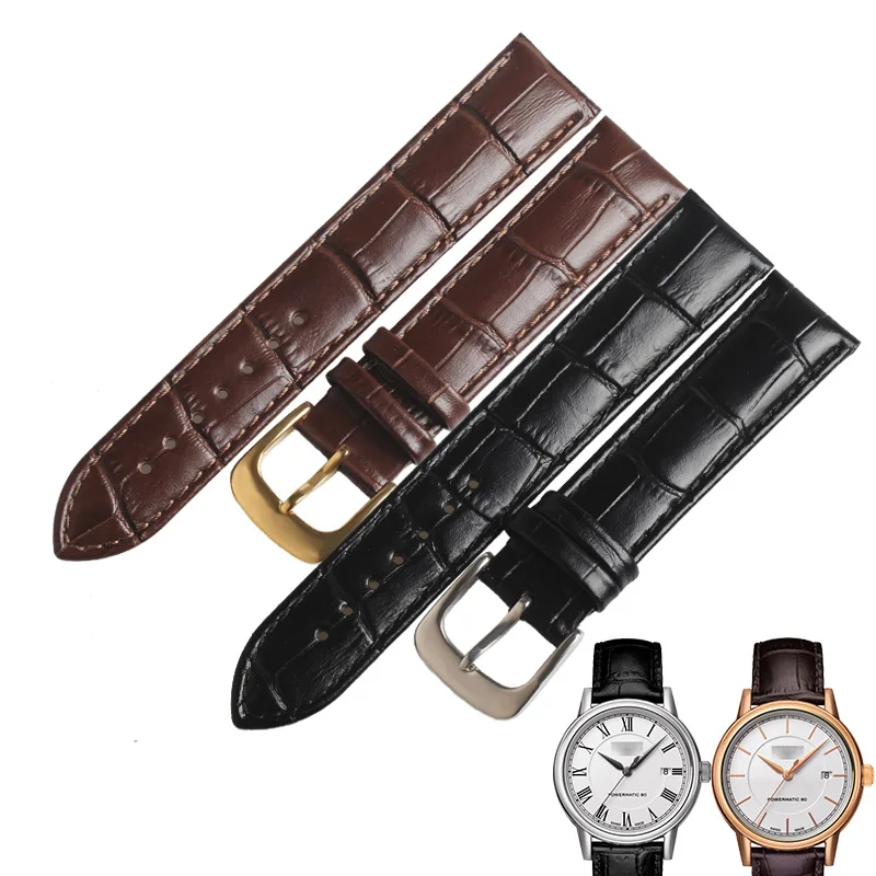 Ремешок для часов WENTULA ремешок Tissot Carson T085407/410 19 мм из натуральной кожи|watch strap|watch band