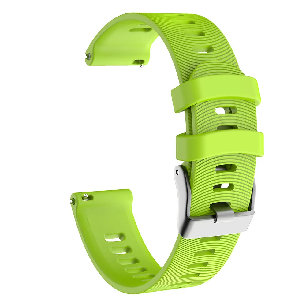 Ремешок для часов, умный Браслет Vivoactive 3 для Garmin Forerunner, 245 м, 245, 20 мм, силиконовый, 645, цветной браслет, для спорта на открытом воздухе