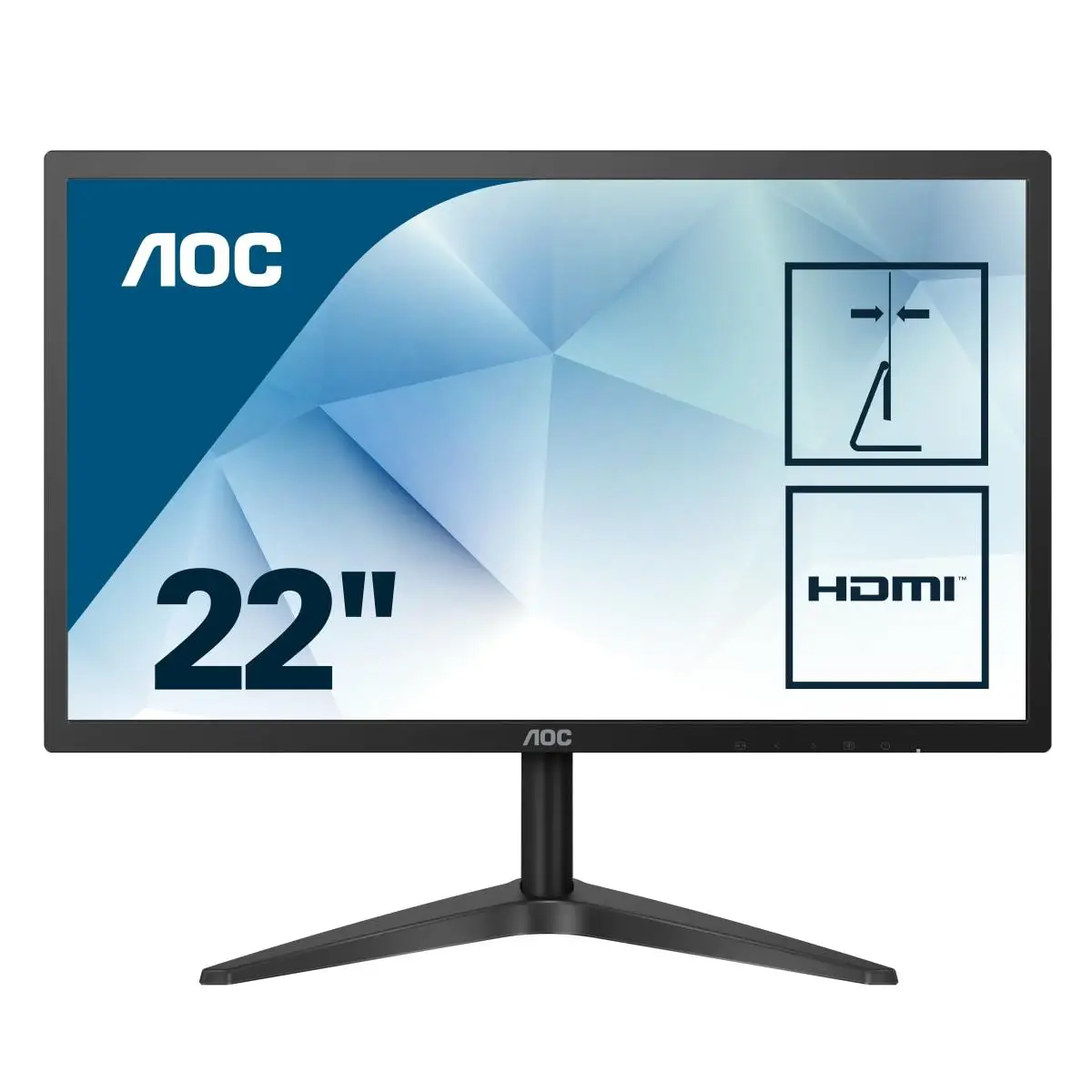 22B1HS экран для ПК 54 6 см (21 5 &quot) Full HD LED плоский черный|Мониторы| |