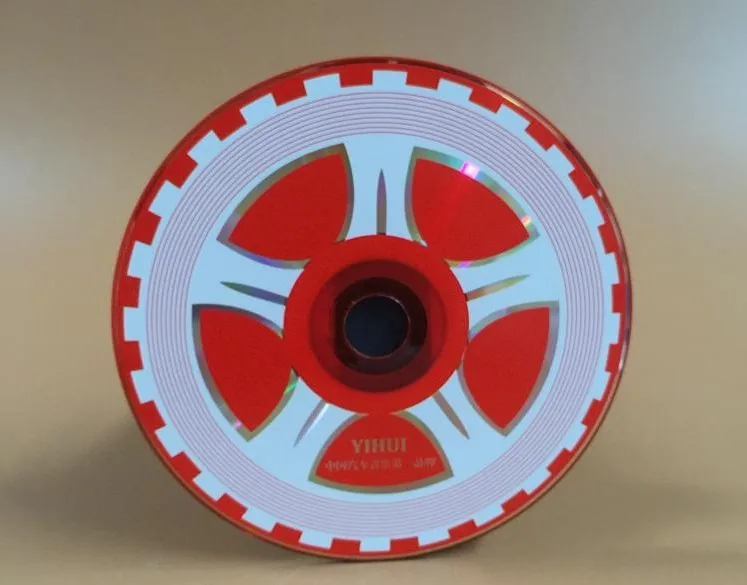 Автомобильное колесо Yihui 52x700 Мб 10 дисков красное оптом CD-R | Электроника