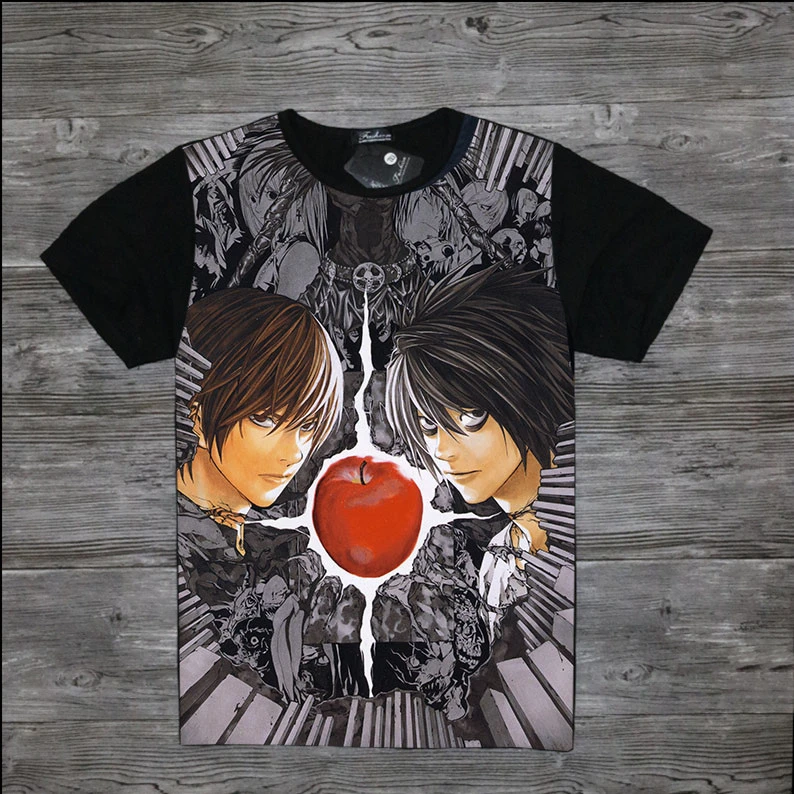[XHTWCY] Япония аниме Death Note футболка для мальчиков/Мужчин Косплей Yamaguchi Kappei с