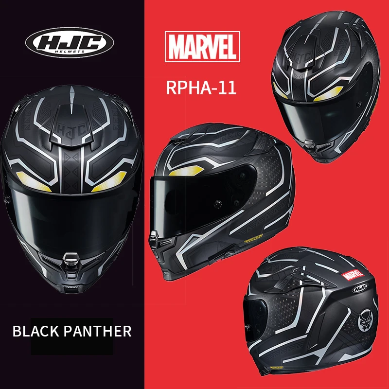 HJC RPHA 11 карбоновый яд шлем чудо-яд второго поколения паук Черная пантера шлем Железный человек смерти официанта