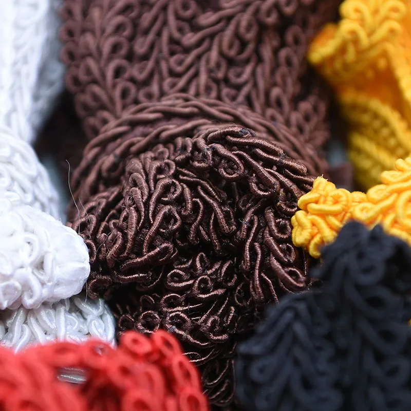 Кружевная отделка 8 мм золотая серебряная цельнокроеная плетеная кружевная