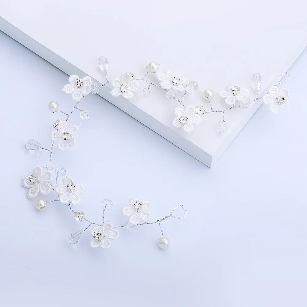 Новинка свадебные тиары и короны с цветочным рисунком для невесты OCESRIO